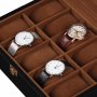 2656 ЛУКСОЗНА ДЪРВЕНА КУТИЯ ЗА ЧАСОВНИЦИ, снимка 3