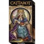 карти таро LOSCARABEO CATTAROT нови Влезте в този уникален и прекрасен свят на котки, герои и символ, снимка 1