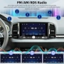 Двудиново автомобилно радио с безжичен Carplay/Android Auto, 6.8-инча, снимка 4
