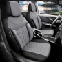 Тапицерия за седалки на кола, сива, снимка 1