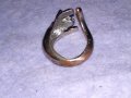 СТАР МЕДЕН НИКЕЛИРАН ФИГУРАЛЕН ВИНТИДЖ АРТ ПРЪСТЕН КОТЕ 38736, снимка 13