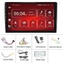 10" 2-DIN 1280x720 QLED универсална мултимедия с Android 12, RDS, 2GB/32GB, CarPlay AndroidAuto , снимка 3
