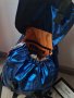 НОВА колекция спортна чанта в цвят СИН ХАМЕЛЕОН на Q DESIGN LAB. Тип- мешка, снимка 4
