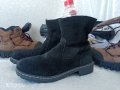 дамски боти, ботуши, естествена кожа велур 38 -39, снимка 14