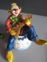 4бр Goebel Happy Clowns резин 20см/Гьобел Германия немски колекционерски фигури на клоуни-музиканти, снимка 11