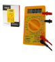 Цифров уред Multimeter DT830, DC 200mV-1000V, AC 200V-750V, жълт, снимка 4