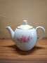 Старо порцеланово чайниче, снимка 1 - Антикварни и старинни предмети - 36495468