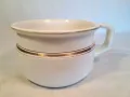 холандско порцеланово гърне със златен кант 6/2, снимка 1