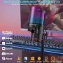 Zealsound USB Gaming микрофон RGB за PC/PS5, снимка 2