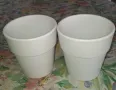 Керамични кашпи за цветя - 2 броя, снимка 2