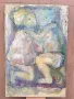 Красива стара картина - Деца, снимка 3