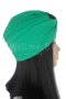 Тюрбан - туист за коса в черно и зелено, снимка 2