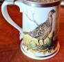 Лимитирана серия на Franklin Porcelain от 1981 г., „The Game Bird Stein“, , снимка 3