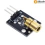 Диоден лазерен предавател KY-008 650nm 5V Transmitter Dot Diode Copper Head за Ардуино Arduino, снимка 1 - Друга електроника - 40448311