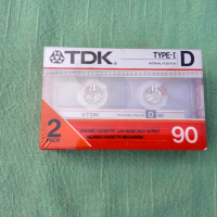 Нови TDK D90 Аудио касети, снимка 1 - Аудио касети - 36264421