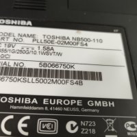 Лаптоп Toshiba NB500-110 , снимка 5 - Части за лаптопи - 41951184