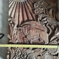 стара дърворезба, снимка 2 - Антикварни и старинни предмети - 41350455
