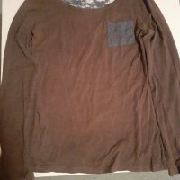 Кафява блуза, снимка 4 - Блузи с дълъг ръкав и пуловери - 39944820