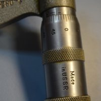Микрометър резбомер MBM 50-75 mm Micrometer with Inserts, снимка 7 - Шублери - 41226917