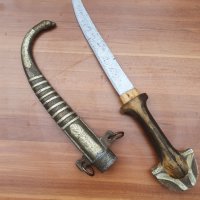Стар нож кумая ханджар джамбия острие, снимка 1 - Други ценни предмети - 42203817