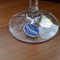 Кристални чаши Бохемия Чехословакия, снимка 5 - Антикварни и старинни предмети - 34728072