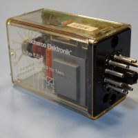 реле време Scharco Elektronik EZLO time relay 1s, снимка 3 - Резервни части за машини - 39383216