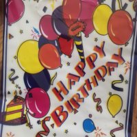 Happy Birthday балони 10 бр торбички за сладки подарък рожден ден парти подаръци, снимка 1 - Други - 41948778