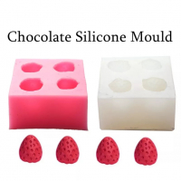 3d 4 малки ягоди ягода ягодки силиконов молд форма калъп за декорация торта фондан шоколад гипс, снимка 6 - Форми - 28282463