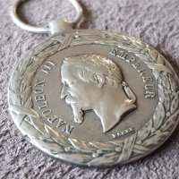 Френски империален възпоменателен медал от Италианката кампания 1859, снимка 4 - Антикварни и старинни предмети - 41344222