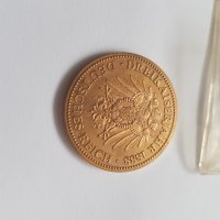 Позлатена юбилейна монета на Kaiser Wilhelm I, снимка 7 - Нумизматика и бонистика - 33958546