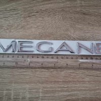 Емблема Надпис лого Рено Меган Renault Megane, снимка 3 - Аксесоари и консумативи - 42442398