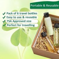 Нови 6 бр. 100мл пластмасови бутилки за лосион козметика Многократна употреба Пътуване , снимка 2 - Други стоки за дома - 42230011