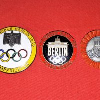 Олимпийски занчки Берлин 1936 - Berlin 36, снимка 1 - Колекции - 38943983