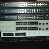 Комутатори (switches) - 3Com, Cisco, Allied Telesis, LevelOne