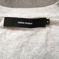 Vero Moda дамски сив пуловер р-р S, снимка 7 - Блузи с дълъг ръкав и пуловери - 41705180