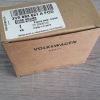 3V0853621AFOD**NEU**VAG**Емблема на "SKODA"хром / черно**Оригинален **, снимка 2 - Части - 42653742