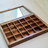 Дървена кутия за колекции , снимка 1 - Други ценни предмети - 41408629