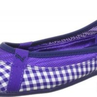 Дамски балерини PUMA ELSIE GINGHAM - №39, снимка 1 - Дамски ежедневни обувки - 41382133