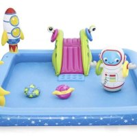 Детски басейн с пързалка "Галакси" - 239х206х86см Bestway, снимка 5 - Надуваеми играчки - 41346142