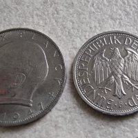 Монети . Германия.  1 , 2  дойче марки и  3 бройки по 50 пфенига., снимка 7 - Нумизматика и бонистика - 38325471