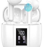 Нови Безжични слушалки Спортни с кутия за зареждане Earbuds за музика, снимка 1 - Bluetooth слушалки - 41884587