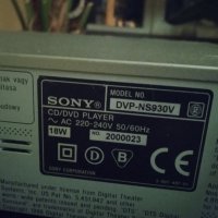 SONY DVP-NS930 QS DVD/SACD/Mp3/CD player, снимка 8 - Декове - 42725429
