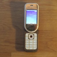 сгъваем телефон с копчета NOKIA 7370, НОКИА 7370 - 2005г. - работещ., снимка 1 - Nokia - 35985390