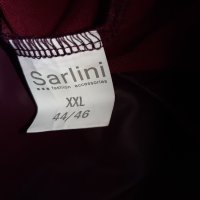 Sarlini L/XXL Еластичен клин бордо еко кожа, снимка 5 - Клинове - 40502585