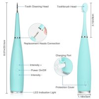Ултразвукова четка за почистване на зъби 3 в 1, снимка 5 - Други - 41403186