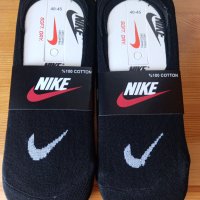 Чорапи Найк в черно и бяло - универсален размер, снимка 2 - Мъжки чорапи - 42097342