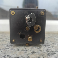 Малък Немски Механичен Каретен Будилник , снимка 2 - Антикварни и старинни предмети - 44556011