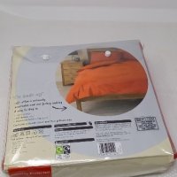 Червен 100% памук king size комплект завивки, снимка 2 - Спално бельо - 41835972