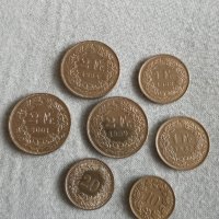 Монети от Швейцария 1987-2001 г., снимка 2 - Нумизматика и бонистика - 35940623
