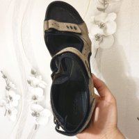 туристически сандали Ecco Anatomical  toe grip area номер 41, снимка 8 - Сандали - 40981602